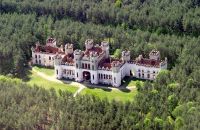 Коссовский замок сверху